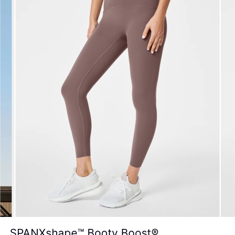 SPANX Booty Boost Leggings - Brown